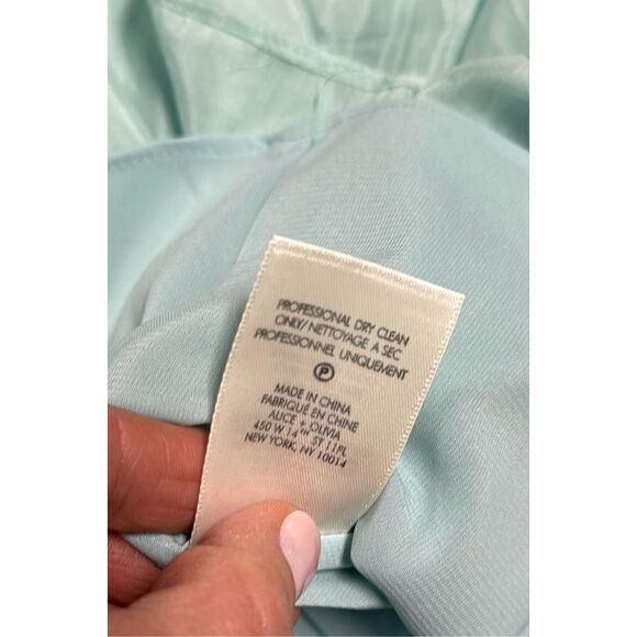 Alice + Olivia Rowen Tiered Square Neck Dress Size Medium NEW - Picture 9 of 9
